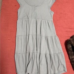 Urban Outfitters Light Gray/green Dress